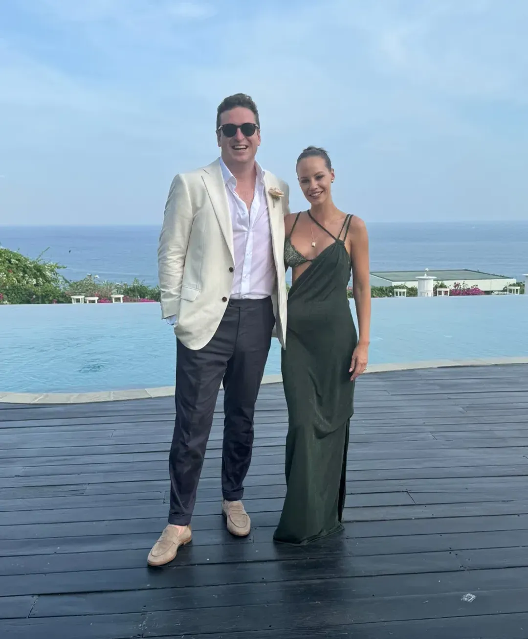 Tojha Alberta Dress in Pesto Size 8 for rent on The Volte - main image