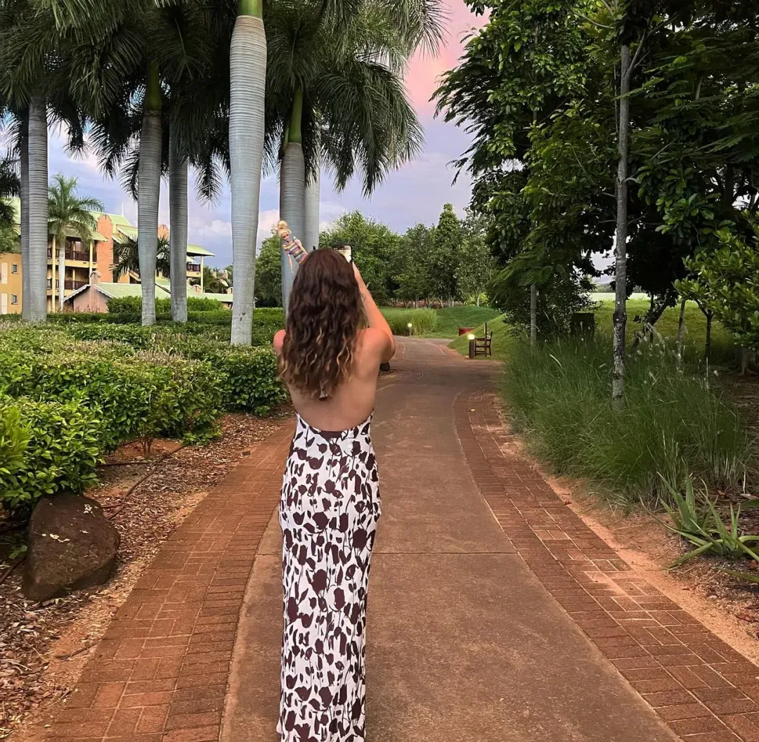 Realisation Par Simone Dress in Chocolate Size S / AU 8 for rent on The Volte - main image