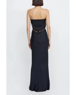 Bec & Bridge Spencer Lace Strapless Maxi Dress Black Size S / AU 8 for rent on The Volte - image 3