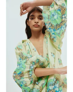 Alemais Velma Mini Dress Print Size AU 14 for rent on The Volte - image 2