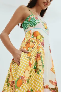 Alemais Lemonis Sundress Multi Size AU 16 for rent on The Volte - image 1