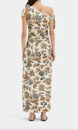 Sir The Label Eleanora Tie Shoulder Dress in Viola Floral Print Size 1 / AU 8 for rent on The Volte - image 3