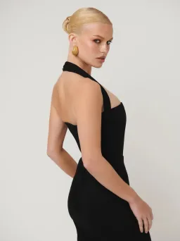 Effie Kats Meline Midi Dress Black Size S / AU 8 for rent on The Volte - image 2