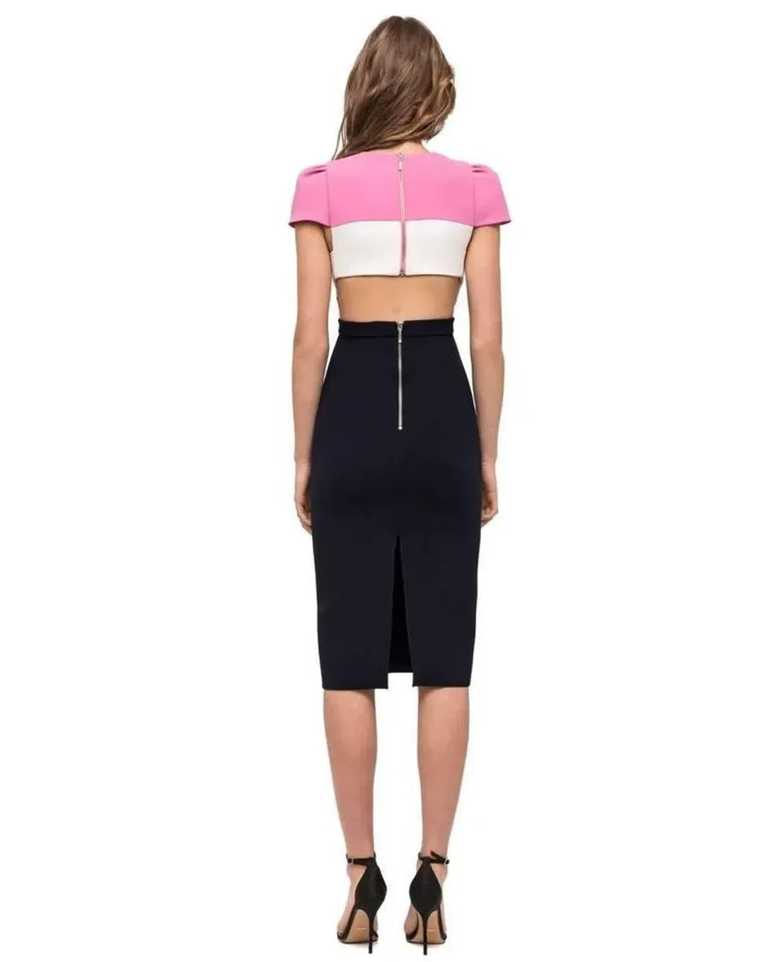 Yeojin Bad Luna Midi Dress Multi Size 8 for rent on The Volte - main image