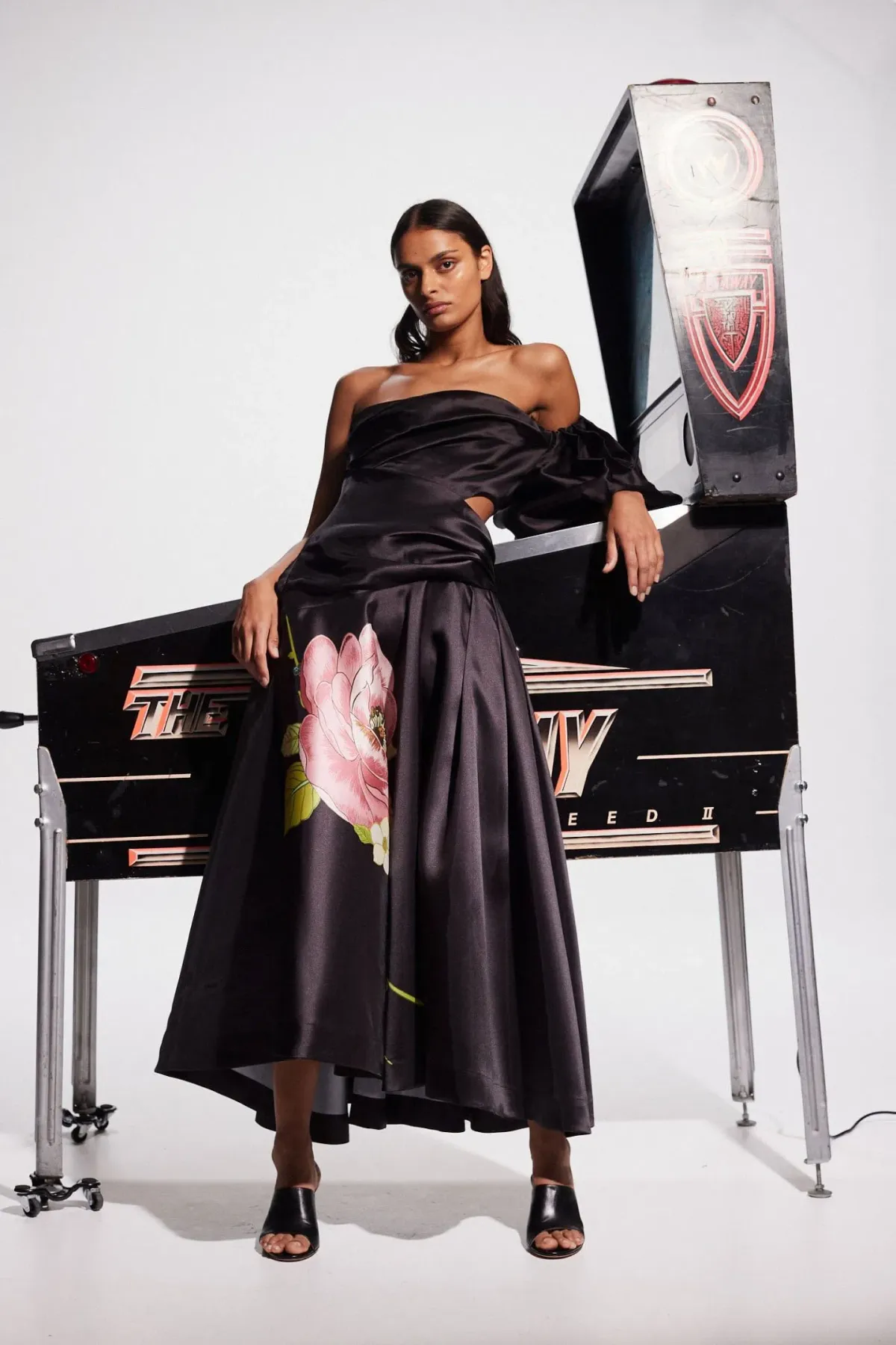 Alemais Regent Noir Gown Black Size 8 - Image 1