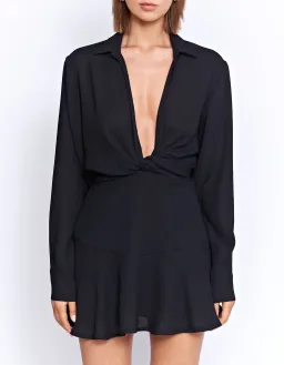 Pfeiffer St Germaine Mini Dress in Black Size AU 10 for rent on The Volte - image 2