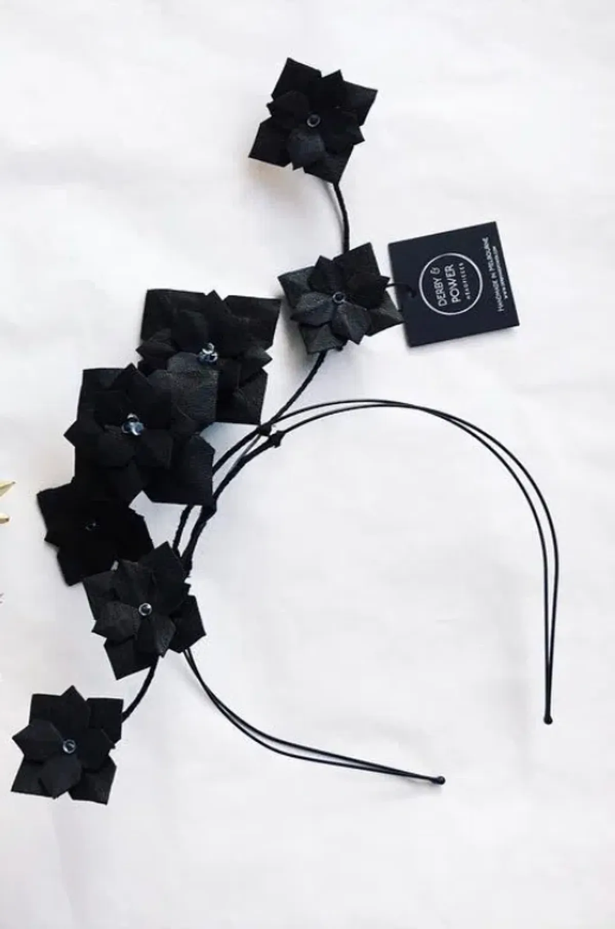 Derby & Power Camden leather Millinery Black - Image 2