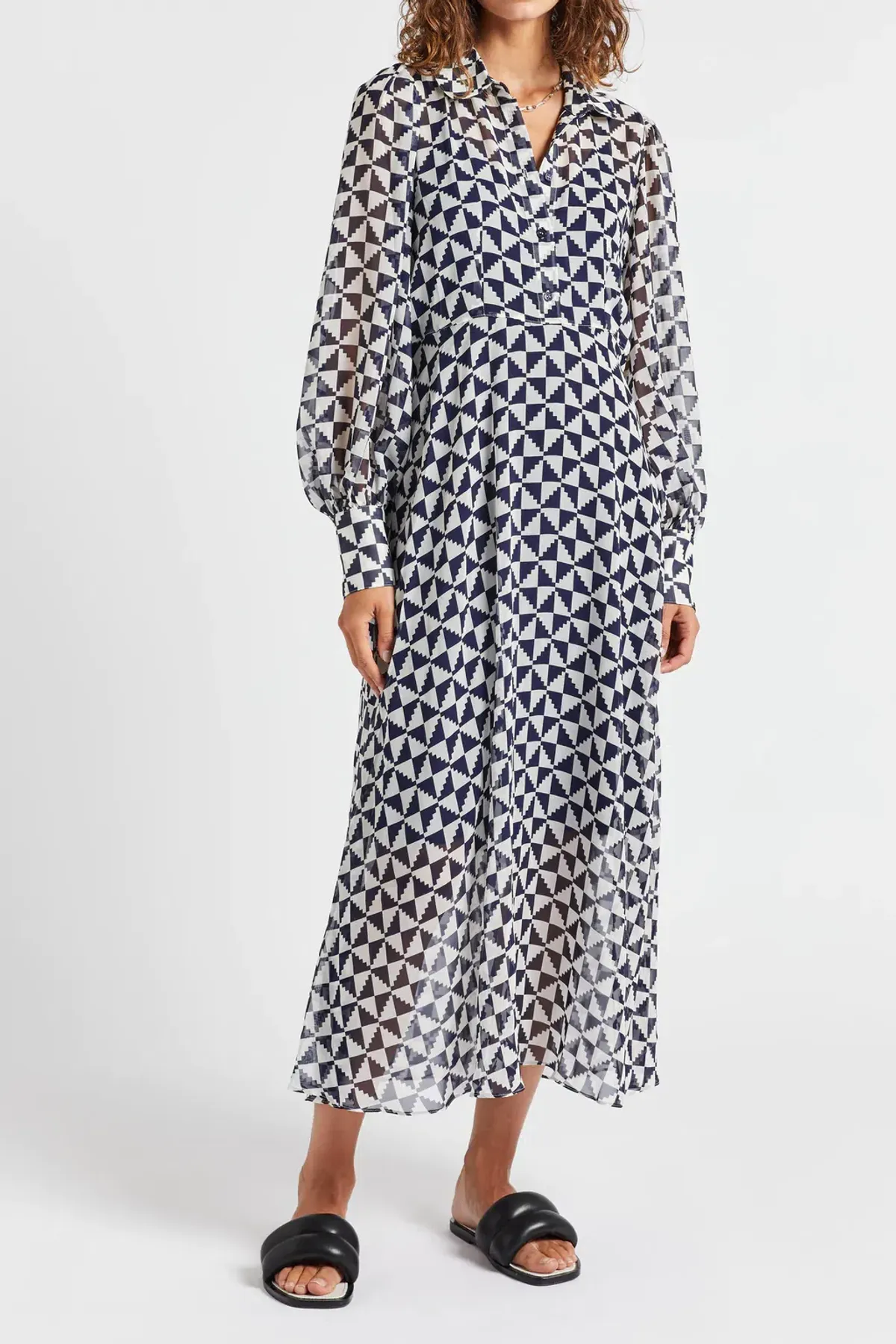 Lee Mathews Harriet Dress for rent on The Volte - main image