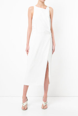Dion Lee Whitewash Utility Dress size 8 for rent on The Volte - image 2