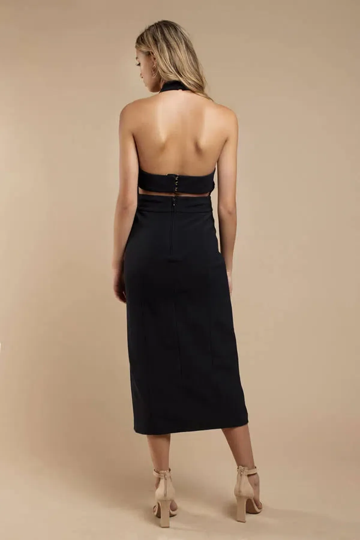 Finders Keepers Seeking Dress Navy Size 10 - Image 2