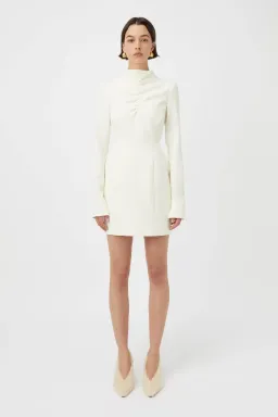 Camilla and Marc The Portico Mini Dress Cream Size 10 for rent on The Volte - image 1