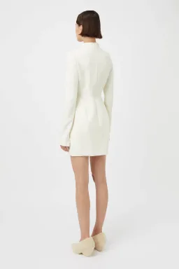 Camilla and Marc The Portico Mini Dress Cream Size 8 for rent on The Volte - image 3