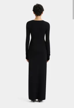 Sir The Label Kinetic Beaded Maxi Dress Black Size 3 / Au 12 for rent on The Volte - image 2