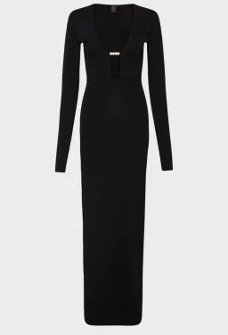 Sir The Label Kinetic Beaded Maxi Dress Black Size 3 / Au 12 for rent on The Volte - image 4