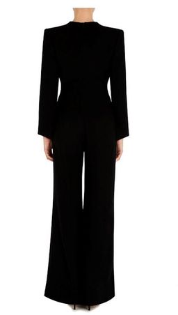 Carla Zampatti Onyx Military Precision Jumpsuit Black Size 12 for rent on The Volte - image 2