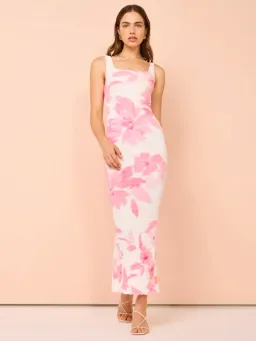 L'Idee Cruise MIdi Dress White Floral Size XS / AU 6 for rent on The Volte - image 2
