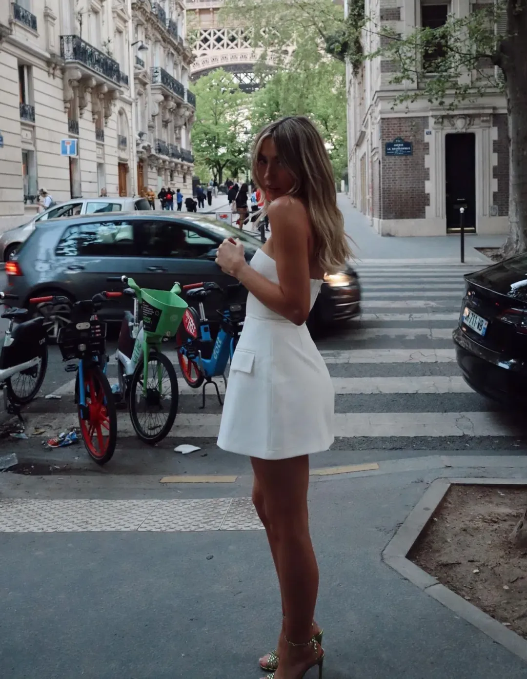 Odd Muse The Ultimate Muse Strapless Mini Dress White Size XS / AU 6 for rent on The Volte - main image