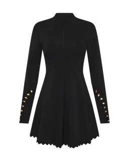 Aje Harmony Knit Dress in Black Size XXS / AU 4 for rent on The Volte - image 4