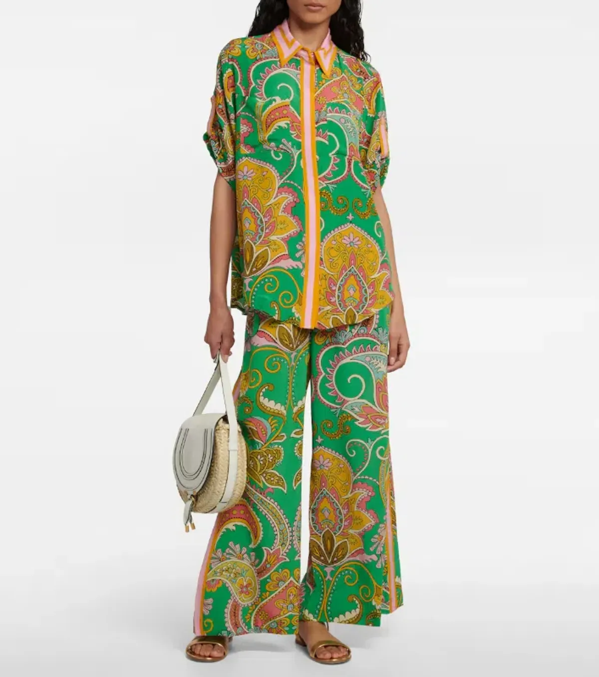 Alemais Marion Set Green Print Size AU 12 - Image 1