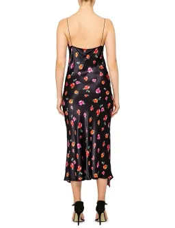 Bec & Bridge Floral Midi Dress Black Floral Size AU 6 for rent on The Volte - image 2