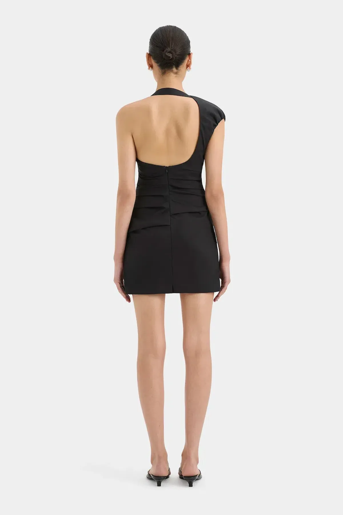 Sir the Label Azul Gathered Mini Dress Black Size 1 / AU 8 - Image 3