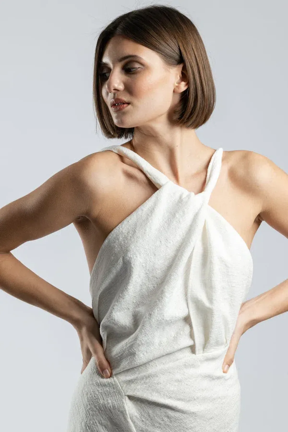 One Fell Swoop Audrey Mini Dress Coco White Size 6 - Image 2