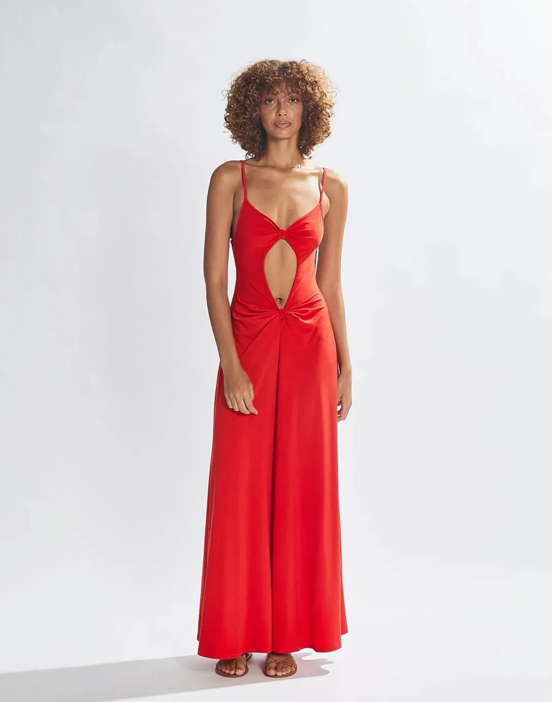 One Mile the Label Sammy Maxi Dress Red Size XS / AU 6 for rent on The Volte - main image