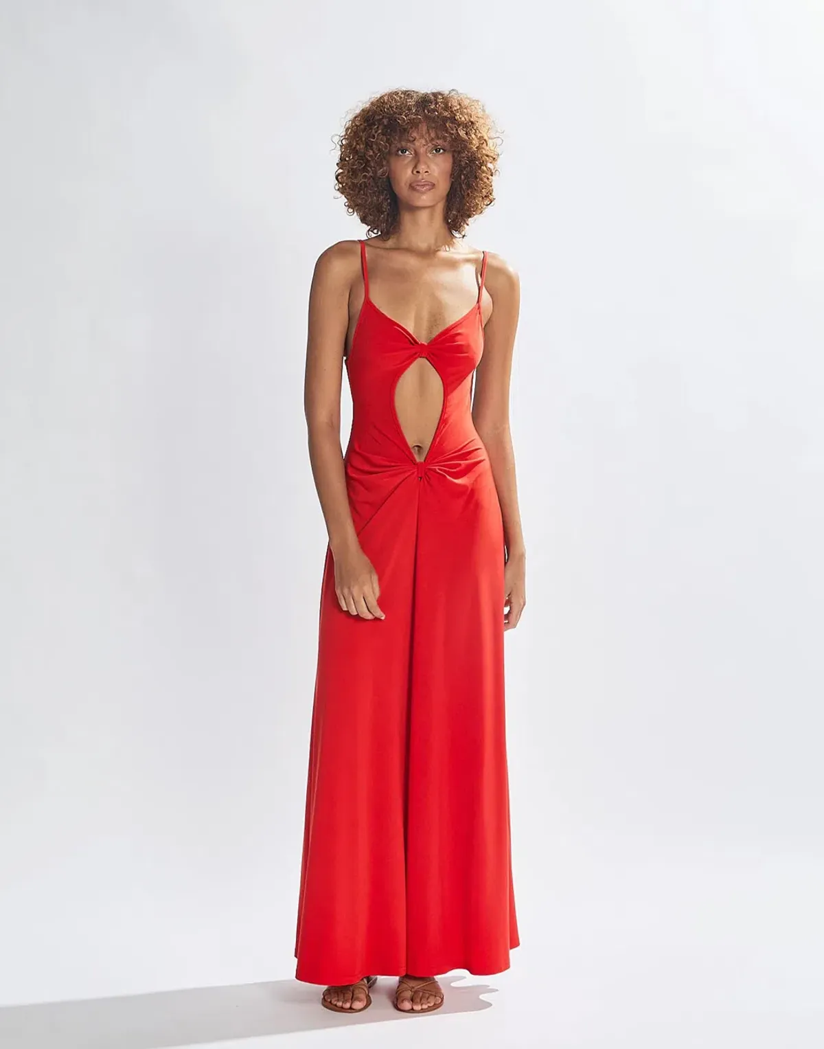 One Mile the Label Sammy Maxi Dress Red Size XS / AU 6 for rent on The Volte - main image
