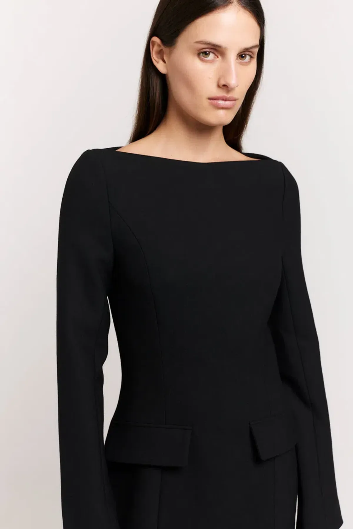 Henne Patrizia Mini Dress Black Size 12 - Image 5