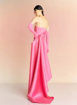 Solace London The Kinsley Maxi Dress in Rose Pink Size 12 for rent on The Volte - image 4