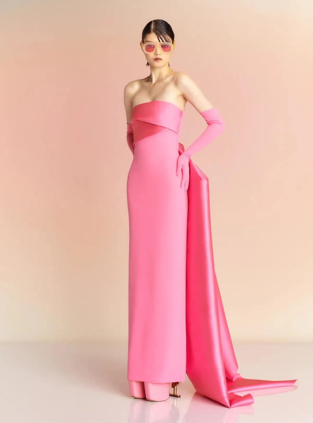 Solace London The Kinsley Maxi Dress in Rose Pink Size 12 - Image 2