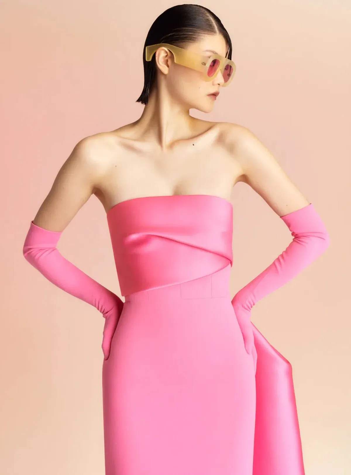 Solace London The Kinsley Maxi Dress in Rose Pink Size 12 - Image 3