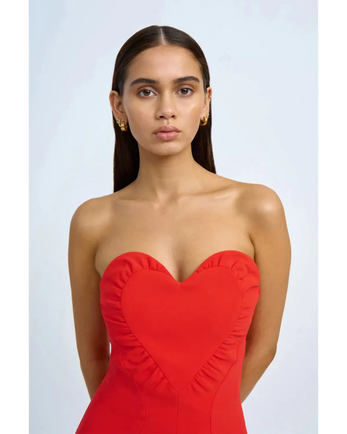 By Johnny Seraphina Dress Scarlet Red Size AU 6 - Image 3