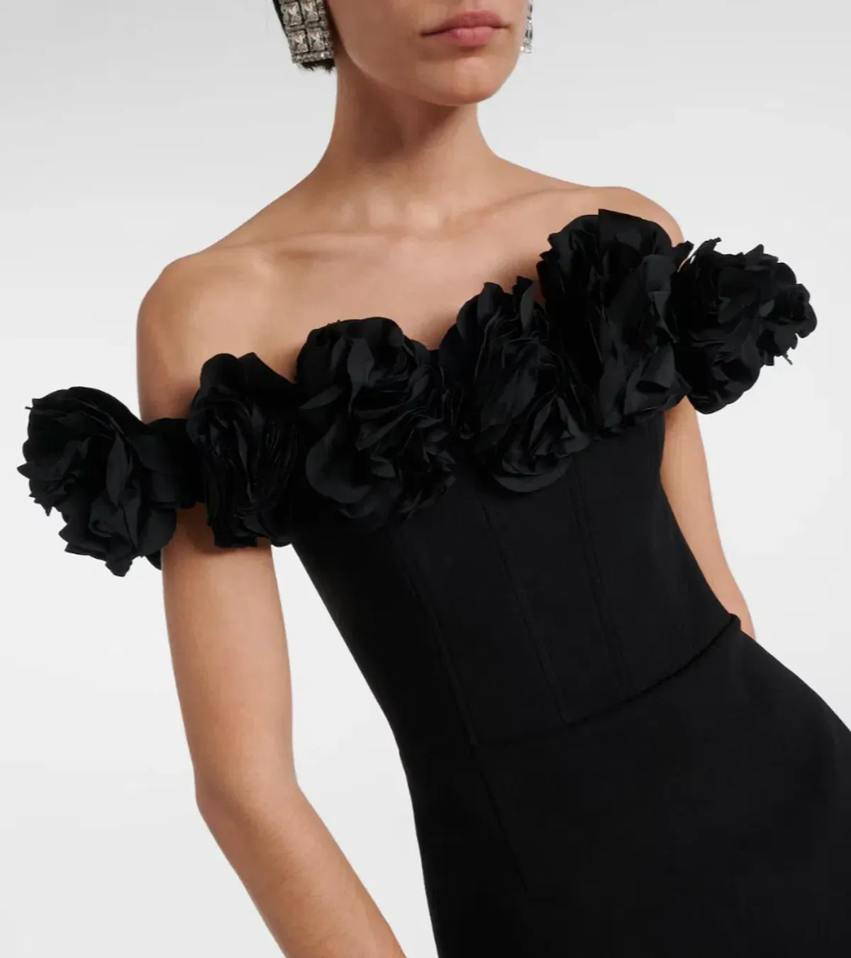 Rebecca Vallance Odetta Mini Dress Black Size 8 - Image 9