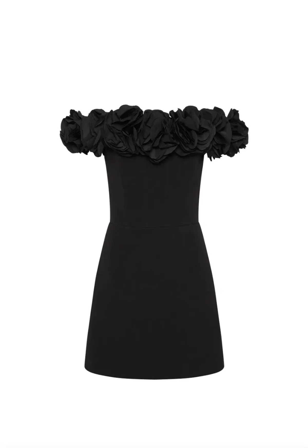 Rebecca Vallance Odetta Mini Dress Black Size 8 - Image 6