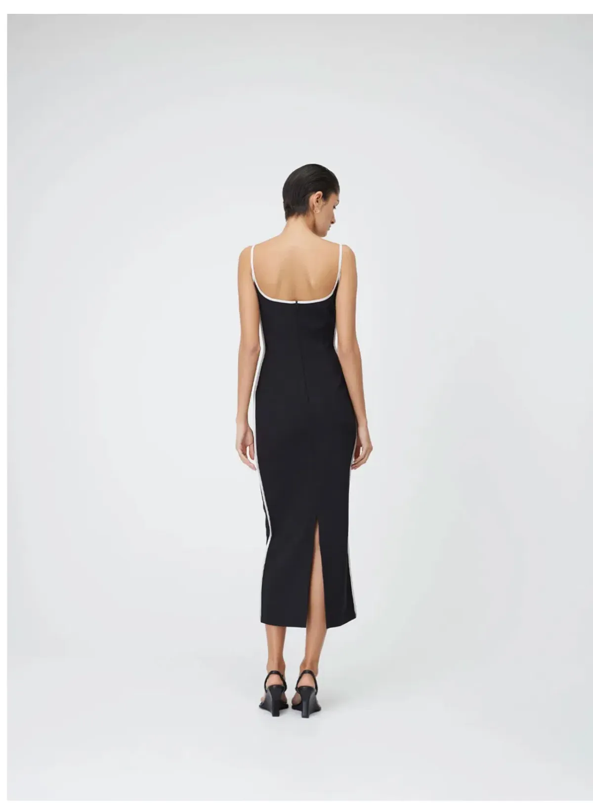 Paris Georgia Heart Dress Black/White Size 10 - Image 2