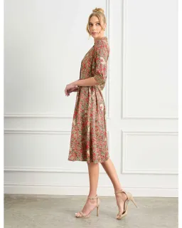 Leona Edmiston Demi 'Belle Epoch' Silk Shirtdress Multi Size 2 / AU 12 for rent on The Volte - image 2