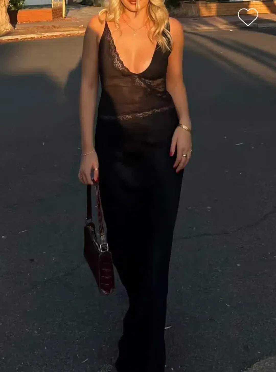 Bec & Bridge Abrielle Lace Maxi Dress in Black Size AU 6 for rent on The Volte - main image