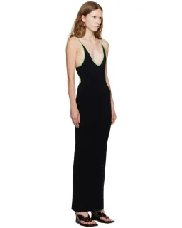 Paris Georgia Vita Maxi Dress Black/Green Size XS AU 6 for rent on The Volte - image 2