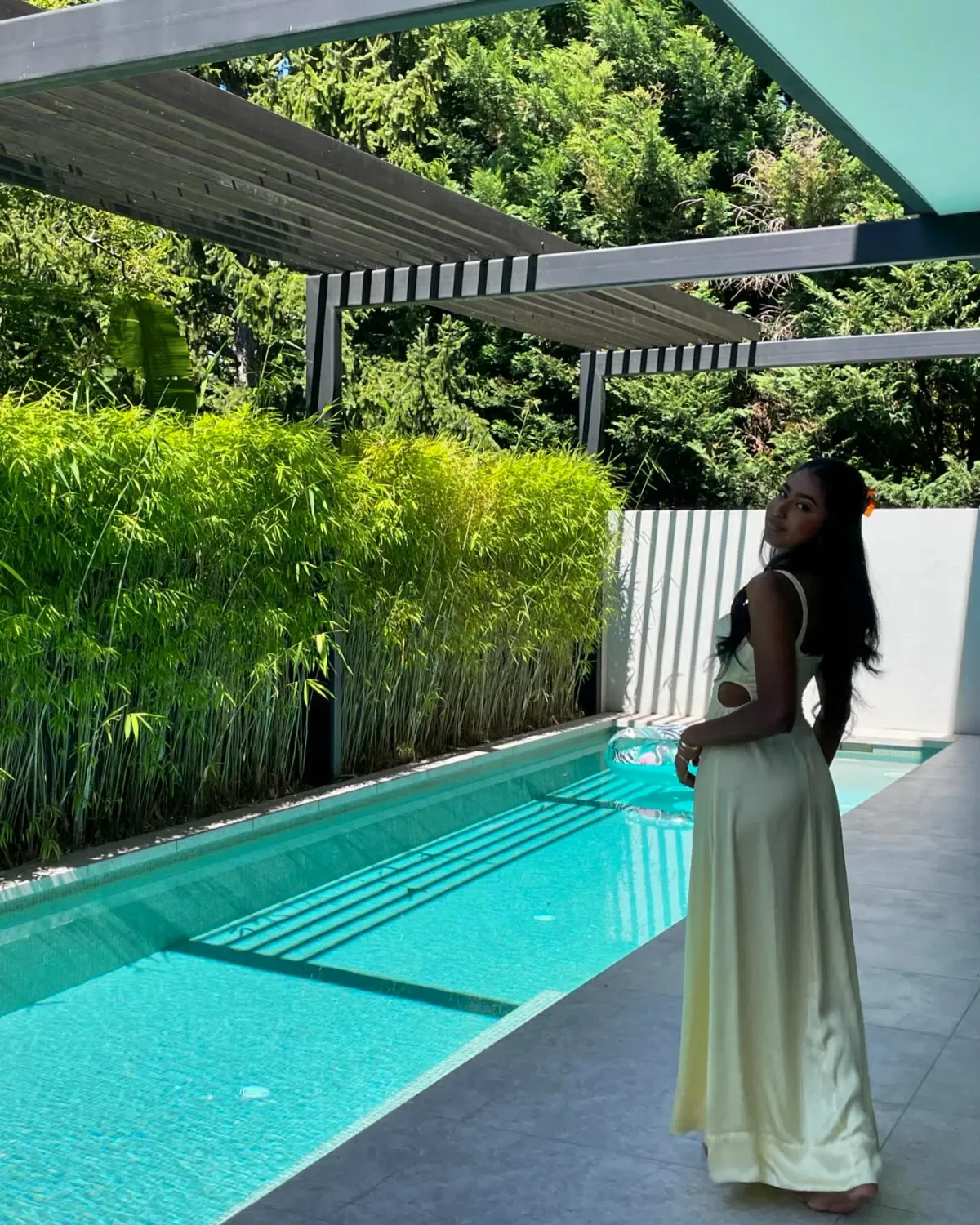 Hansen and Gretel Carlos Dress Maxi in Lemon Size XS / AU 6 - Image 6