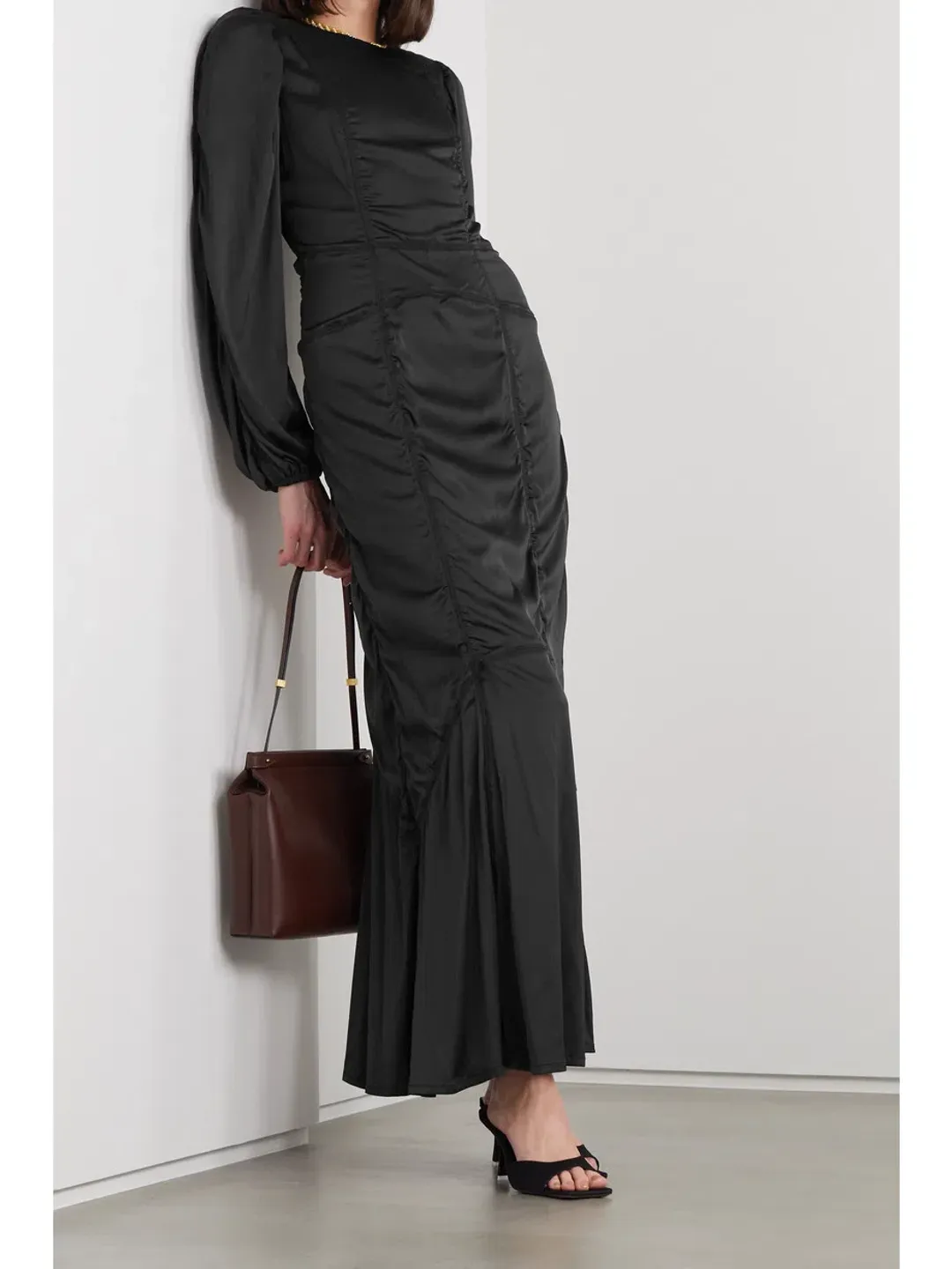 By Malene Birger's Ettienne Dress Black Size AU 14 for rent on The Volte - main image