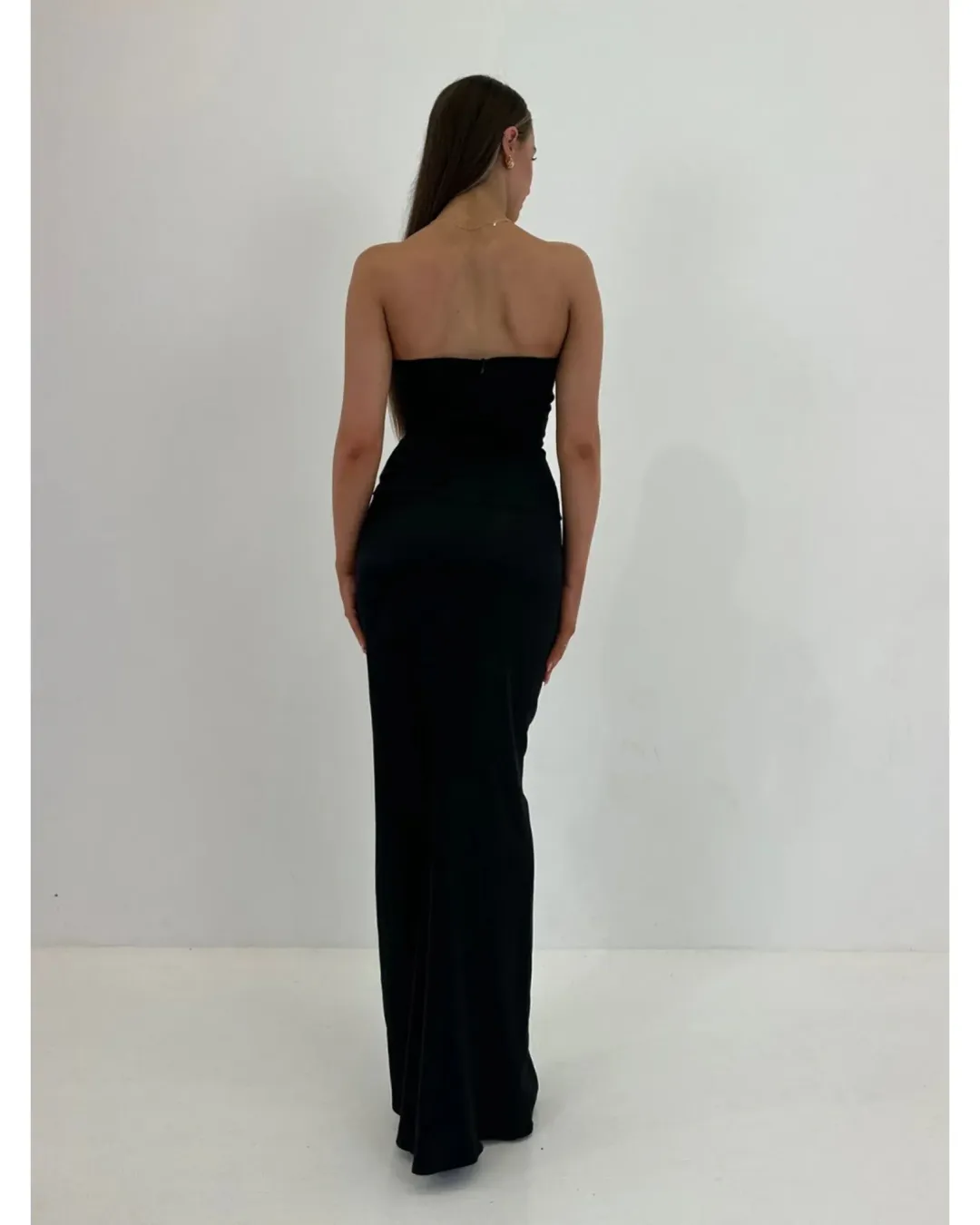 Natalie Rolt Cherie Gown Black Size 1 / AU 8 for rent on The Volte - main image