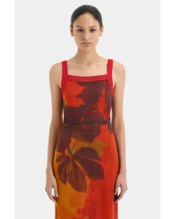 Sir The Label Libertine Tank Midi Dress Wren Print Size 0 / AU 6 for rent on The Volte - image 3