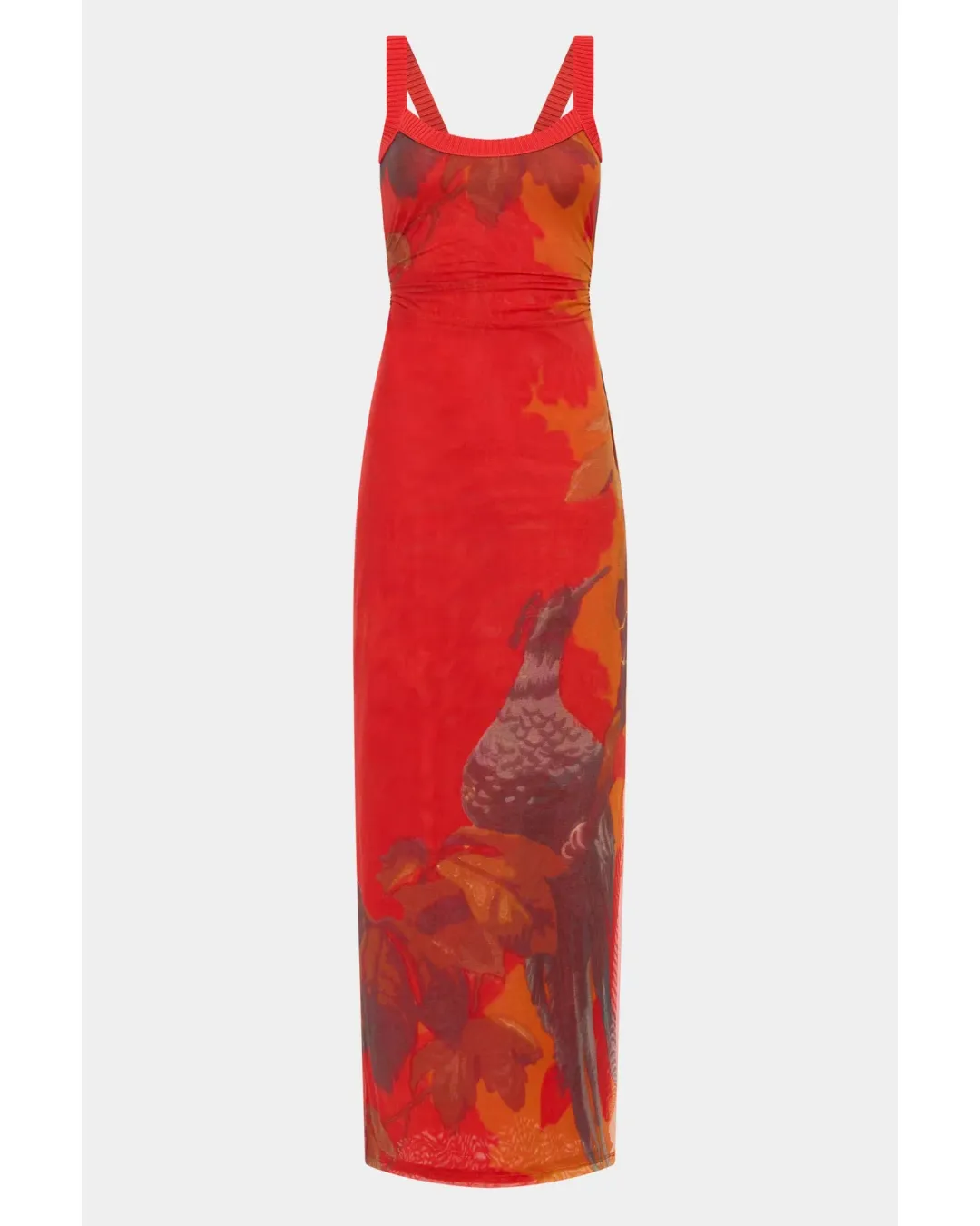 Sir The Label Libertine Tank Midi Dress Wren Print Size 0 / AU 6 for rent on The Volte - main image