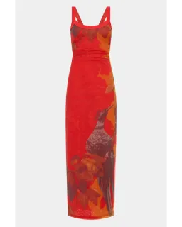 Sir The Label Libertine Tank Midi Dress Wren Print Size 0 / AU 6 for rent on The Volte - image 4