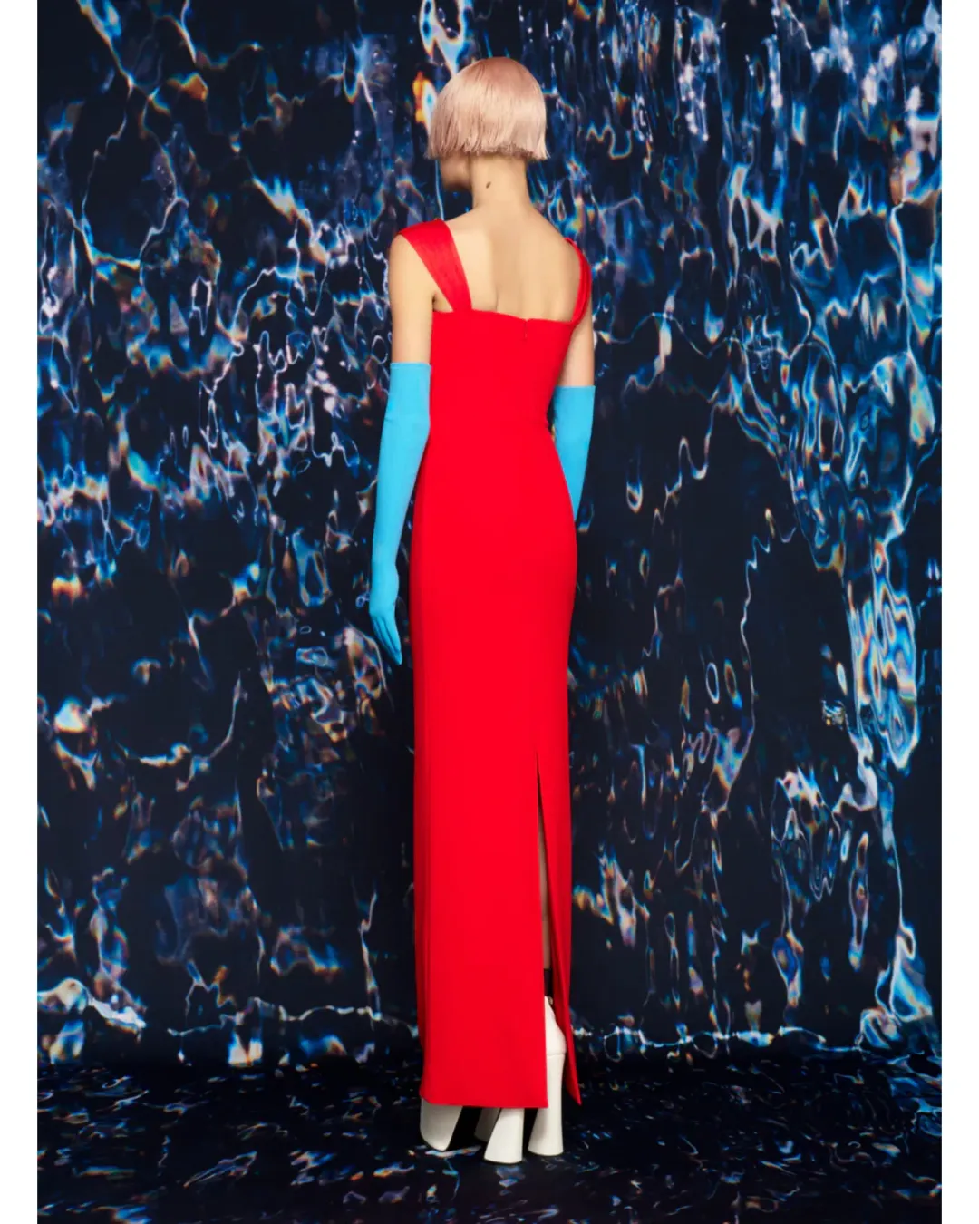 Solace London Calluna Maxi Dress in Red Size AU 4 for rent on The Volte - main image