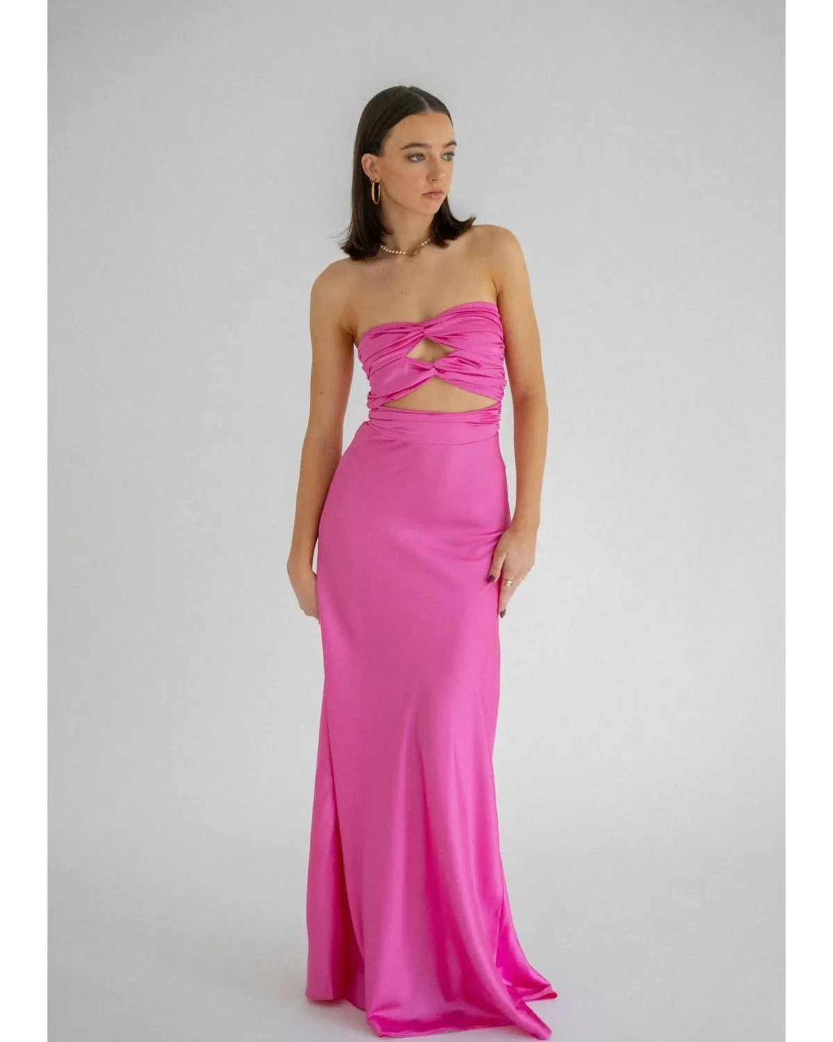 HNTR The Label Inka Gown Pink Size S / AU 8 - Image 1