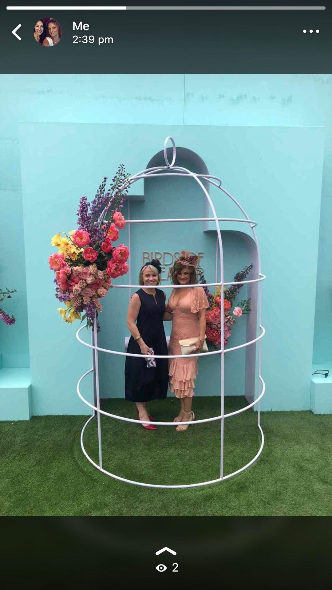 Stevie May peach lace midi dress for rent on The Volte - main image