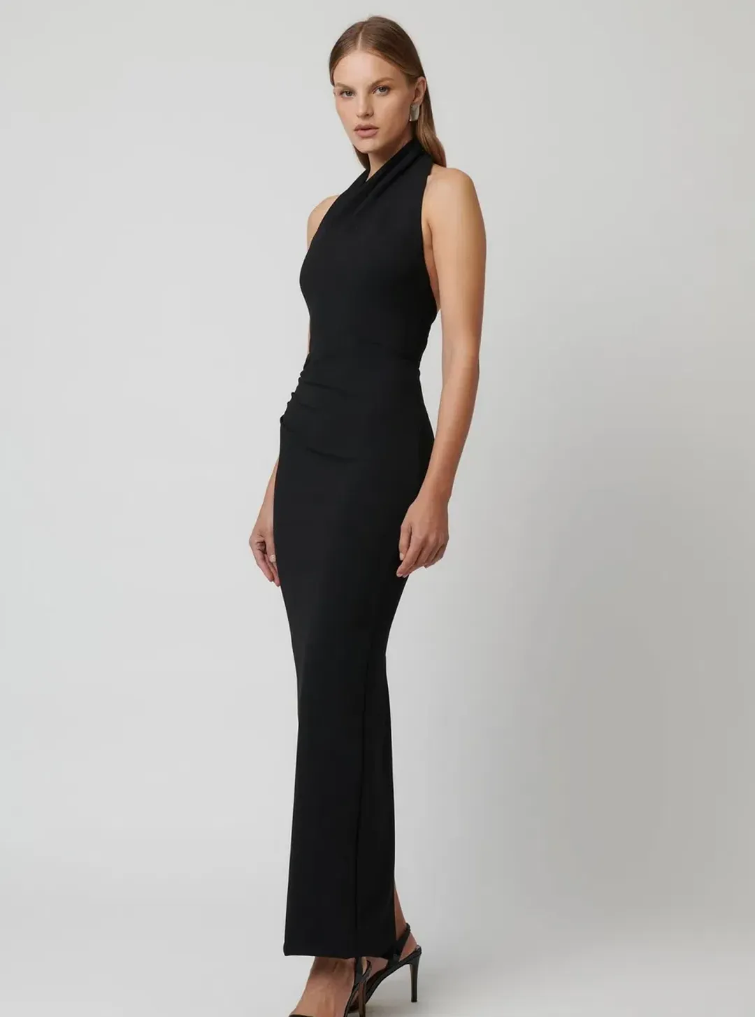 Effie Kats Galan Dress Black Size Medium/10 for rent on The Volte - main image