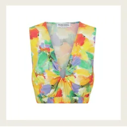 Charlie Holiday Cheyenne Top Size 8 and Skirt Size 6 Multi Set for rent on The Volte - image 2